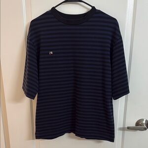 Pangaia Recycled Cotton Stripe Boxy T-shirt